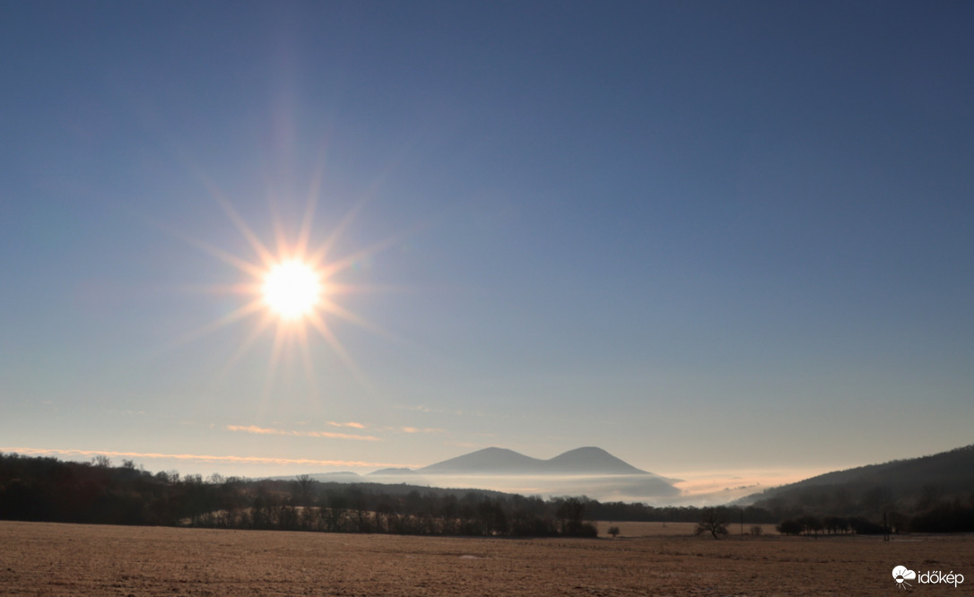 Pilisszentkeresztről reggel