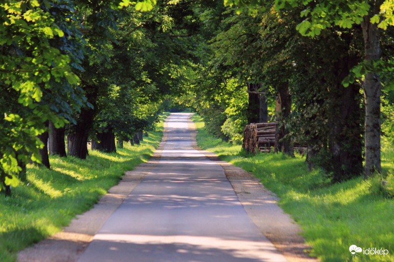 Út Felsőpere felé...