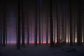 Misztikus fények a sötétben...