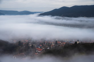 A köd fogságában...