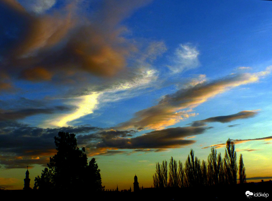 Soproni évvégi felhők