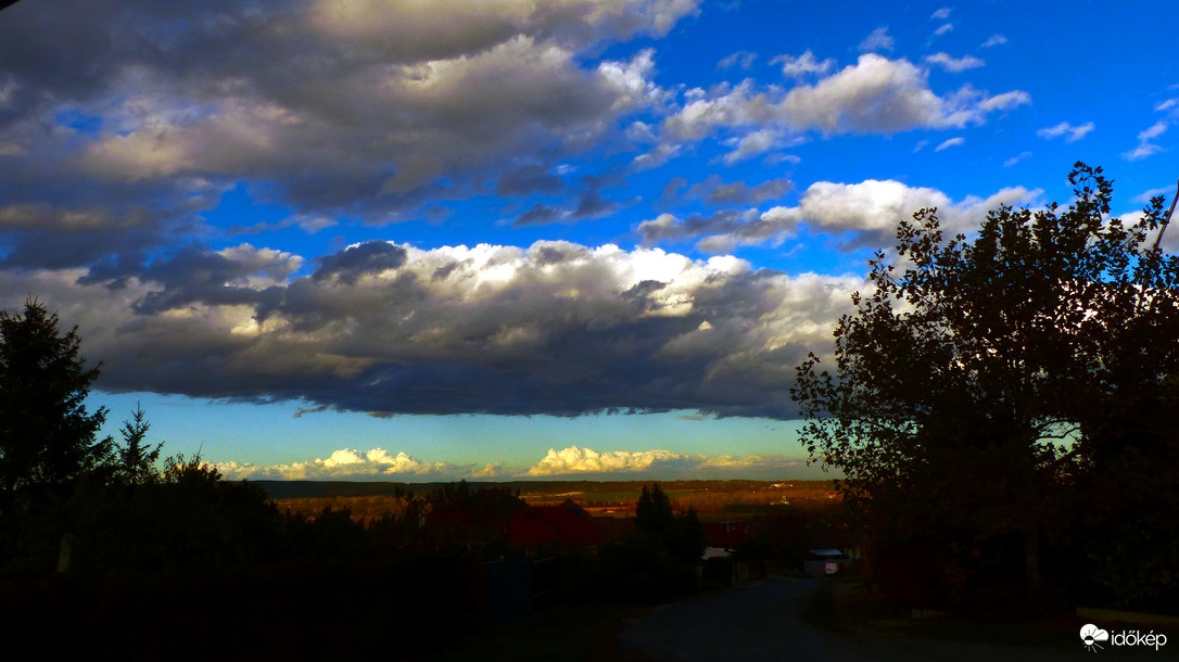 Felhők panorámája