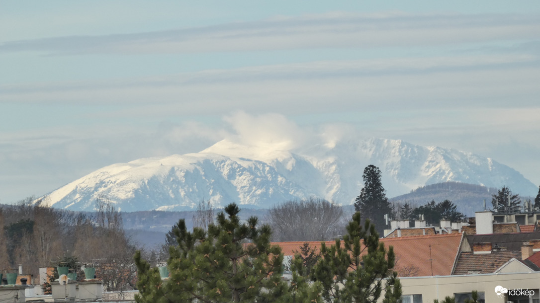 Schneeberg - Sopronból (Kuruc-dombról)