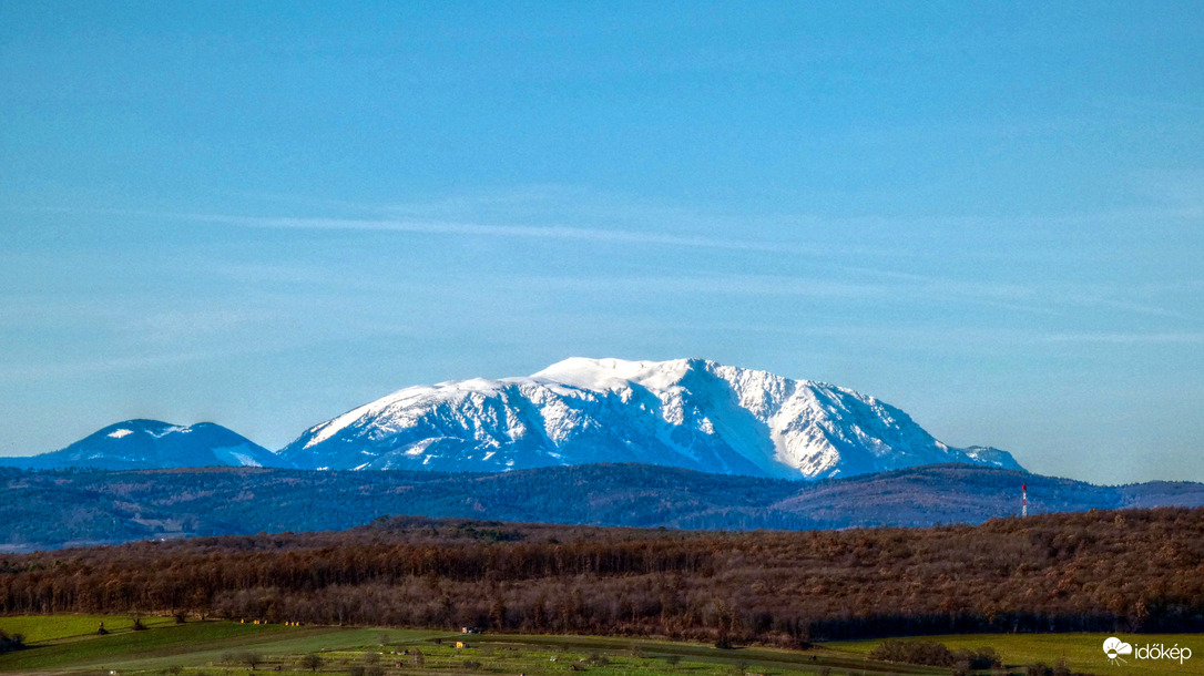 Ma szép idő volt. A Hóhegy Sopronból
