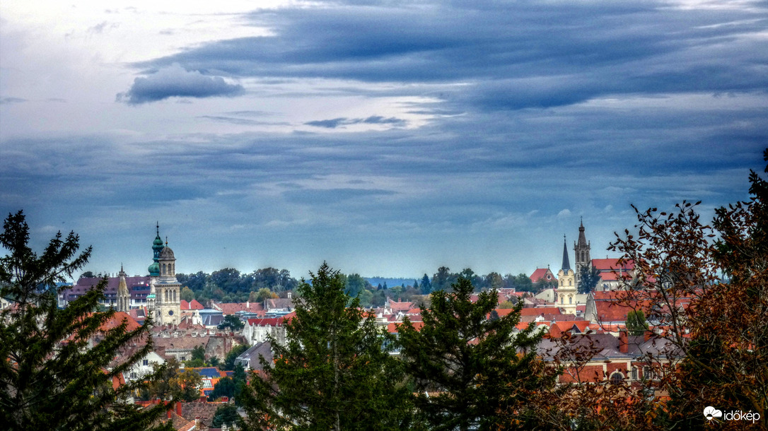 Soproni őszi panoráma