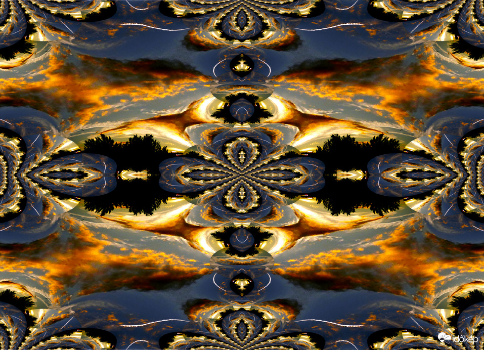 Mára rendelt naplemente mandalája