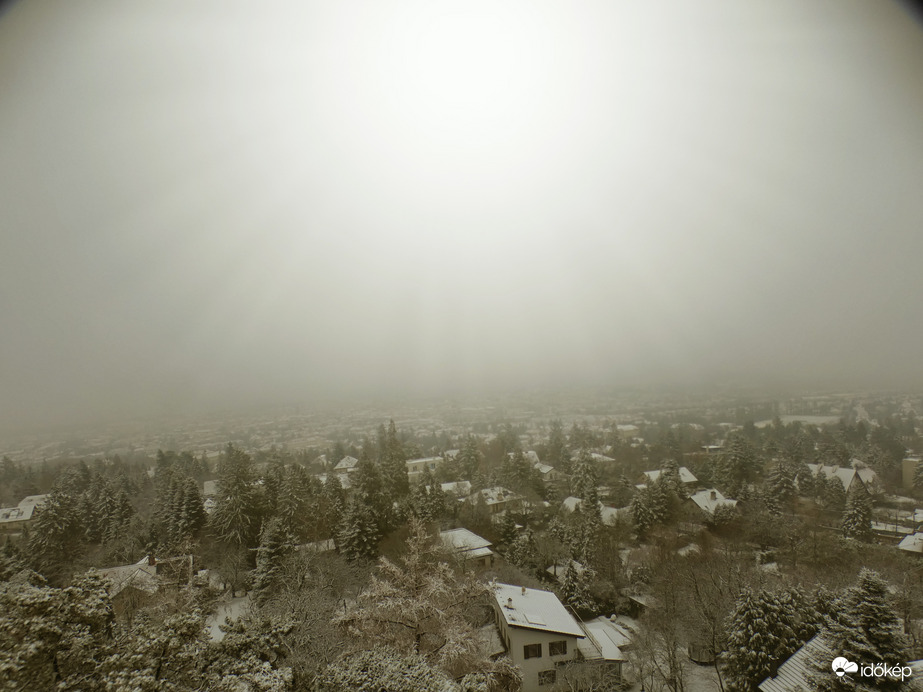 Karácsonyi hó -Sopronban