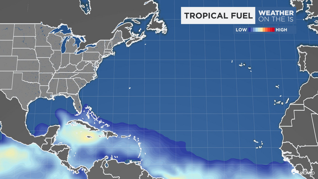 Mexikói öböl és a trópusi sáv energival töltődik