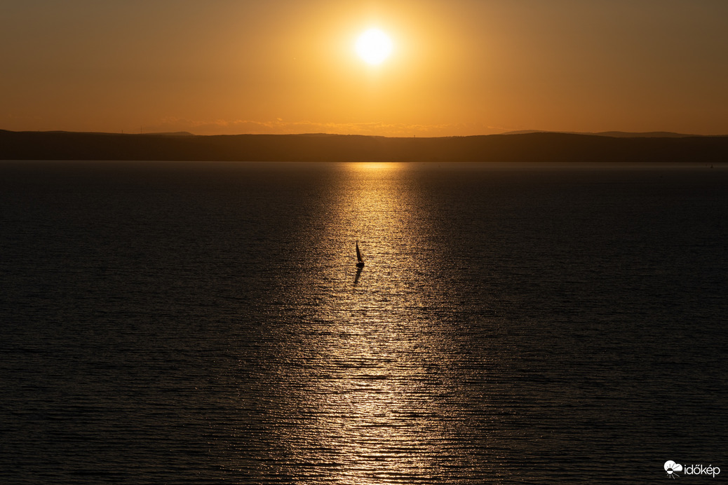 Balatonaliga Magaspart naplemente