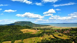 Kilátás a Szigligeti várból