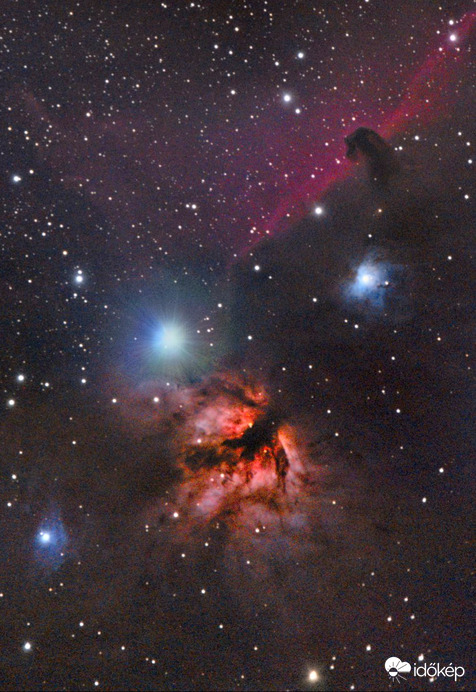 Láng-és Lófej köd 