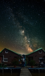 Tejút a Bokodi tónál 