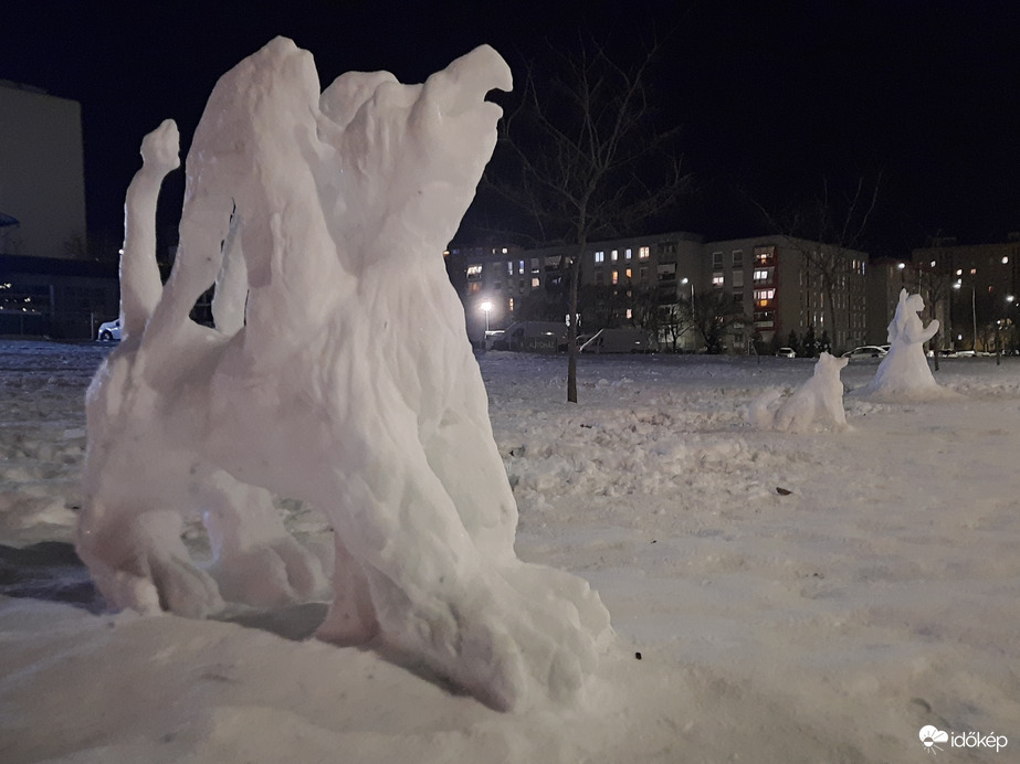 Havas műalkotások Pécsett 