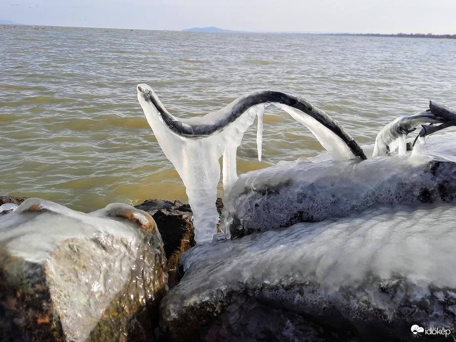 Balatonmáriafürdő jégbirodalom